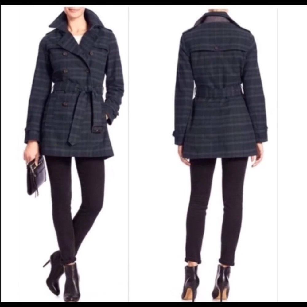 Banana factory plaid coat